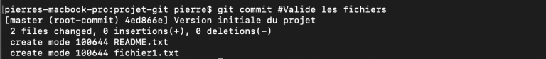 git commit informaions